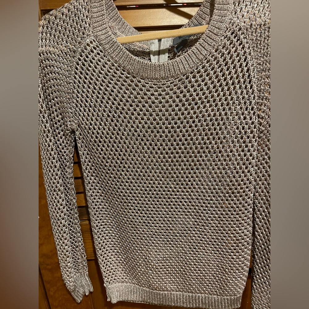 Buffalo‎ knit metallic sweater